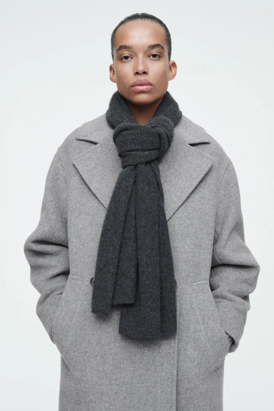 COS PURE CASHMERE SCARF-Women Hats & Scarves | Hats & Scarves
