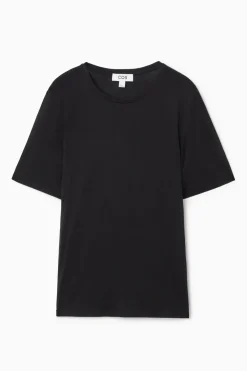 COS PURE SILK T-SHIRT-Women T-Shirts | Tops