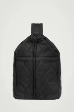 COS QUILTED DRAWSTRING SLING DUFFLE BAG - NYLON- Bags & Wallets