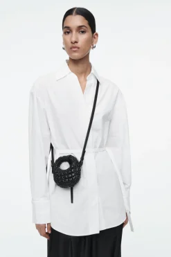 COS QUILTED NANO CROSSBODY - LEATHER-Women Bags