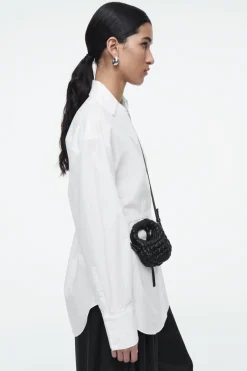 COS QUILTED NANO CROSSBODY - LEATHER-Women Bags
