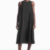 COS RACER-NECK MIDI DRESS-Women Dresses & Jumpsuits
