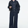 COS RAW DENIM PANTS-Women Jeans | Pants