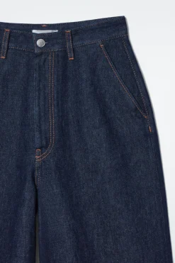 COS RAW DENIM PANTS-Women Jeans | Pants