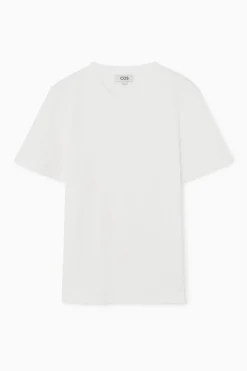 COS REGULAR BOXY V-NECK T-SHIRT-Women Tops
