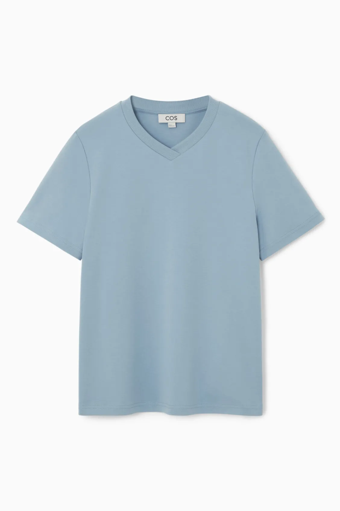 COS REGULAR BOXY V-NECK T-SHIRT-Women T-Shirts | Tops