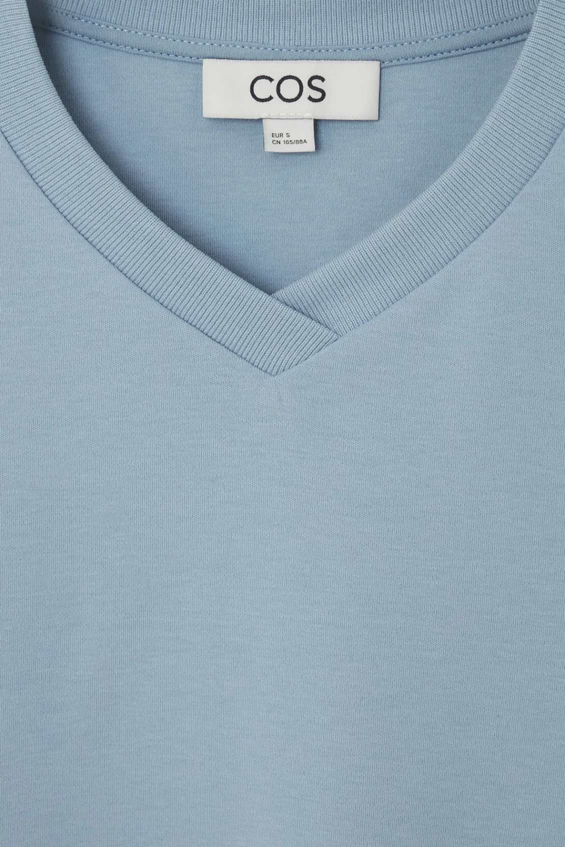 COS REGULAR BOXY V-NECK T-SHIRT-Women T-Shirts | Tops