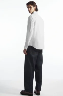 COS REGULAR BUTTON-DOWN COLLAR COTTON OXFORD SHIRT- Shirts