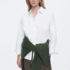 COS REGULAR CURVED-HEM SHIRT-Women Shirts & Blouses | Tops