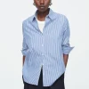 COS REGULAR CURVED-HEM SHIRT-Women Shirts & Blouses | Tops