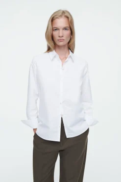 COS REGULAR CURVED-HEM SHIRT-Women Shirts & Blouses | Tops