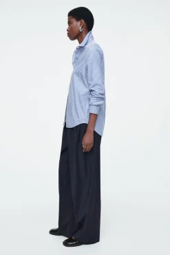 COS REGULAR CURVED-HEM SHIRT-Women Shirts & Blouses | Tops