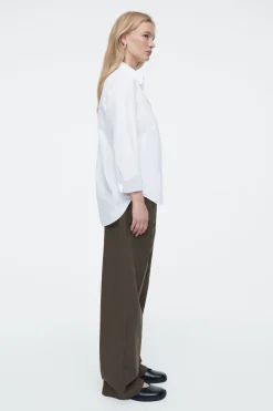 COS REGULAR CURVED-HEM SHIRT-Women Shirts & Blouses | Tops