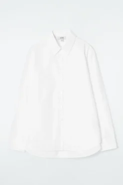 COS REGULAR CURVED-HEM SHIRT-Women Shirts & Blouses | Tops