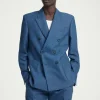 COS REGULAR DOUBLE-BREASTED LINEN BLAZER- Suits & Tailoring | Coats & Jackets