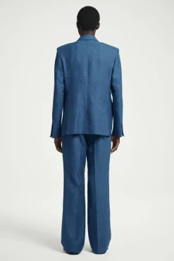 COS REGULAR DOUBLE-BREASTED LINEN BLAZER- Suits & Tailoring | Coats & Jackets