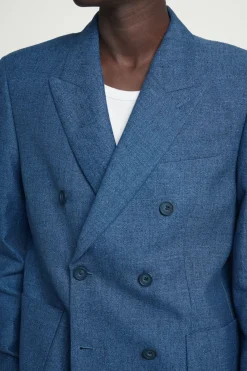 COS REGULAR DOUBLE-BREASTED LINEN BLAZER- Suits & Tailoring | Coats & Jackets
