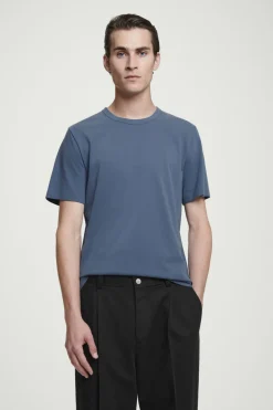 COS REGULAR LIGHTWEIGHT BRUSHED-COTTON T-SHIRT- T-Shirts