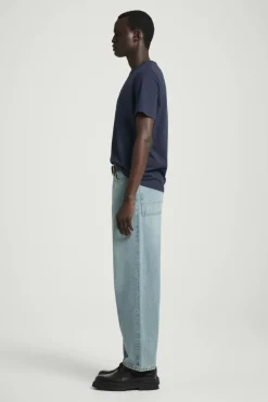 COS REGULAR LIGHTWEIGHT BRUSHED-COTTON T-SHIRT- T-Shirts