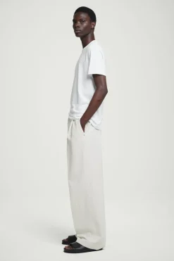 COS REGULAR LIGHTWEIGHT BRUSHED-COTTON T-SHIRT- T-Shirts