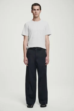 COS REGULAR LIGHTWEIGHT BRUSHED-COTTON T-SHIRT- T-Shirts