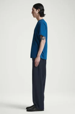 COS REGULAR LIGHTWEIGHT BRUSHED-COTTON T-SHIRT- T-Shirts