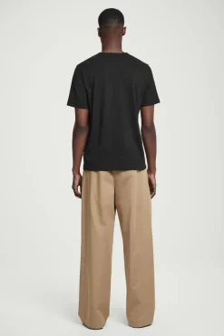 COS REGULAR LIGHTWEIGHT BRUSHED-COTTON T-SHIRT- T-Shirts