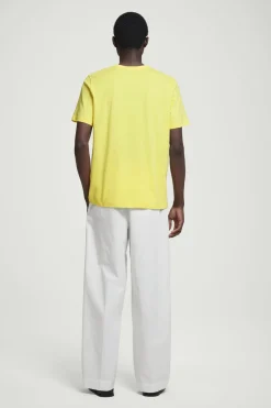 COS REGULAR LIGHTWEIGHT BRUSHED-COTTON T-SHIRT- T-Shirts