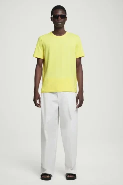 COS REGULAR LIGHTWEIGHT BRUSHED-COTTON T-SHIRT- T-Shirts