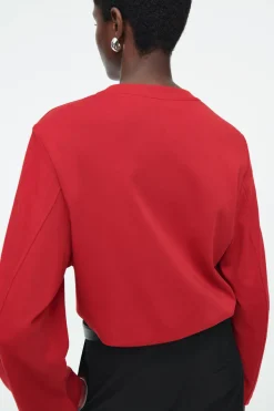 COS REGULAR LONG-SLEEVED T-SHIRT-Women Tops