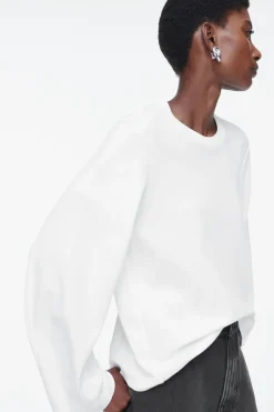 COS REGULAR LONG-SLEEVED T-SHIRT-Women Tops