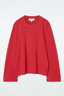 COS REGULAR LONG-SLEEVED T-SHIRT-Women Tops