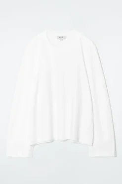 COS REGULAR LONG-SLEEVED T-SHIRT-Women Tops