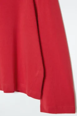 COS REGULAR LONG-SLEEVED T-SHIRT-Women Tops
