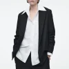 COS REGULAR SINGLE-BREASTED WOOL BLAZER-Women Vests & Tailoring | Coats & Jackets