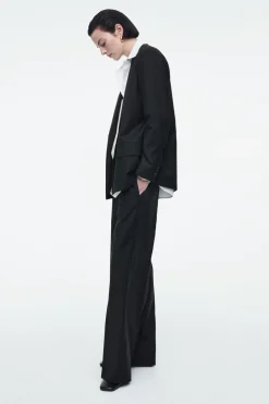 COS REGULAR SINGLE-BREASTED WOOL BLAZER-Women Vests & Tailoring | Coats & Jackets