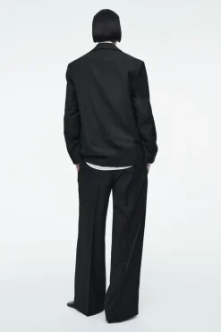 COS REGULAR SINGLE-BREASTED WOOL BLAZER-Women Vests & Tailoring | Coats & Jackets