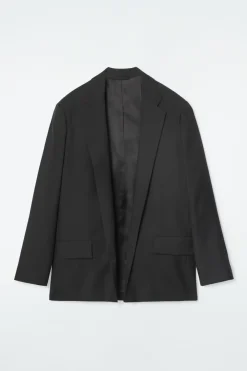 COS REGULAR SINGLE-BREASTED WOOL BLAZER-Women Vests & Tailoring | Coats & Jackets