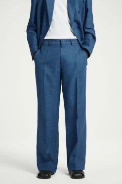 COS REGULAR TAILORED LINEN FLARED PANTS- Suits & Tailoring | Pants