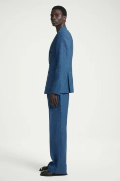 COS REGULAR TAILORED LINEN FLARED PANTS- Suits & Tailoring | Pants