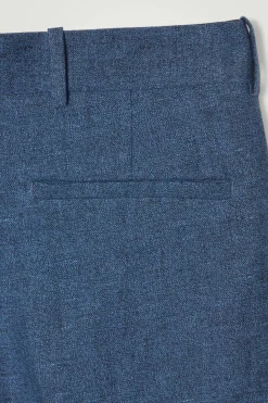 COS REGULAR TAILORED LINEN FLARED PANTS- Suits & Tailoring | Pants