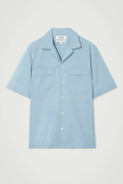 COS REGULAR UTILITY COTTON SHORT-SLEEVED SHIRT- Matching Sets | Shirts