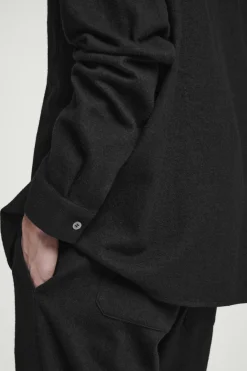 COS RELAXED BOILED-WOOL OVERSHIRT- Coats & Jackets | Shirts