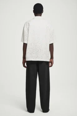 COS RELAXED BRODERIE-ANGLAISE COTTON SHIRT- Shirts