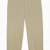 COS RELAXED COTTON CROPPED PANTS- Pants