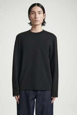 COS RELAXED COTTON-JERSEY LONG-SLEEVED T-SHIRT- T-Shirts