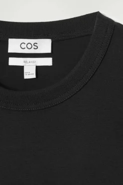 COS RELAXED COTTON-JERSEY LONG-SLEEVED T-SHIRT- T-Shirts