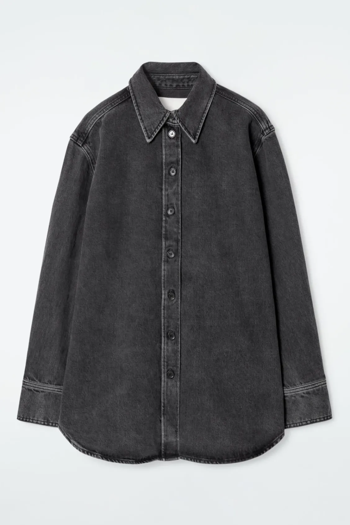 COS RELAXED DENIM SHIRT-Women Shirts & Blouses | Tops