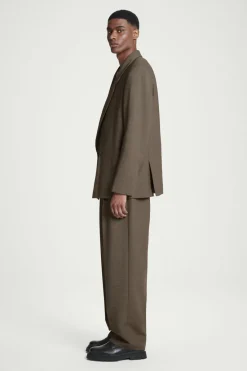 COS RELAXED DOUBLE-BREASTED WOOL-BLEND BLAZER- Coats & Jackets | Suits & Tailoring