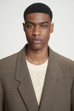 COS RELAXED DOUBLE-BREASTED WOOL-BLEND BLAZER- Coats & Jackets | Suits & Tailoring